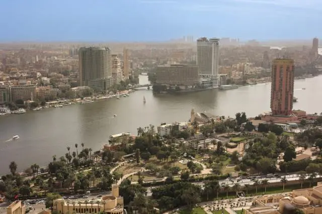 صورة لنهر النيل في القاهرة